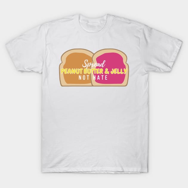 Peanut butter and Jelly T-Shirt by mrsmauve